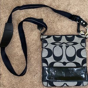 Black n Greg Coach crossbody